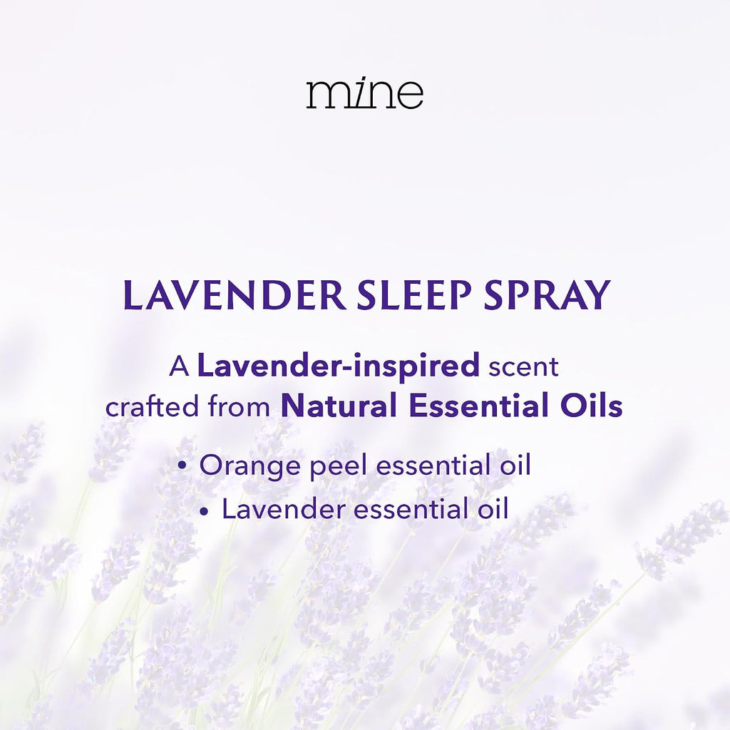 Lavender Sleep Spray with Melatonin - Natural Pillow Mist for Deep Sleep