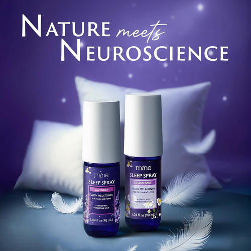 Lavender Sleep Spray with Melatonin - Natural Pillow Mist for Deep Sleep